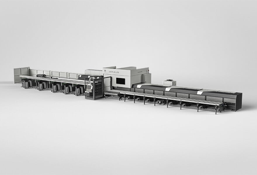 LT12 - Fiber tube laser cutting machine for tubes and profiles up to 305 mm in diameter