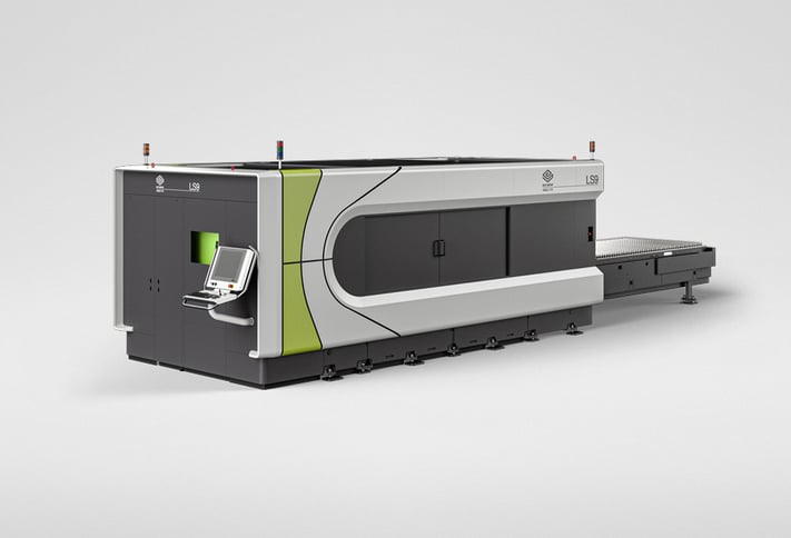 Equipo de corte por láser de láminas con motores lineales LS9