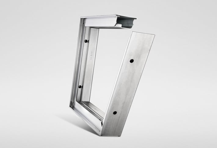 Special profile used in the window and door industry