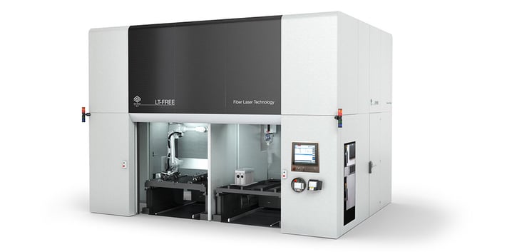 LT-FREE - sistema di taglio laser 5 assi di BLM GROUP