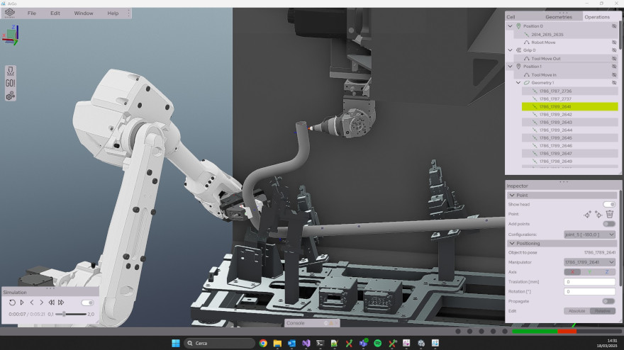 ArGo: Software di programmazione celle di taglio laser 3D