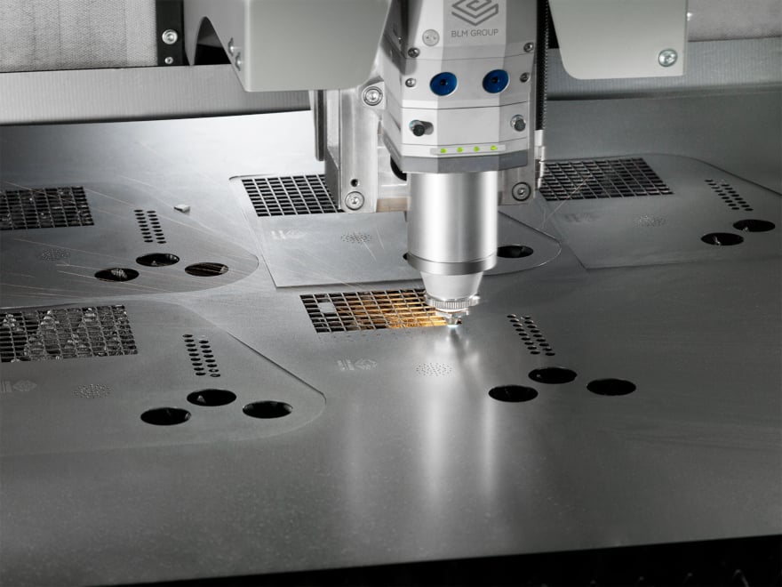 Sheet laser cutting system engaged on Stainless steel sheet laser cutting process